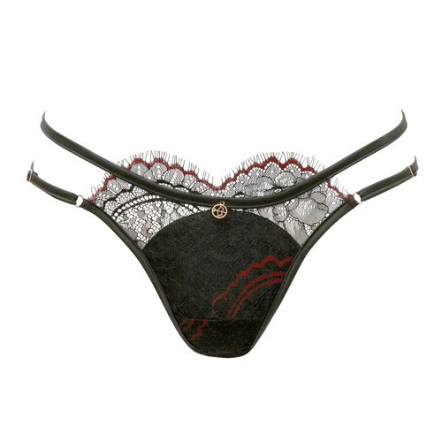 Escora Faszinierender Rio Tanga mit verstellbaren Bndern in  schwarz-rot XL (44)