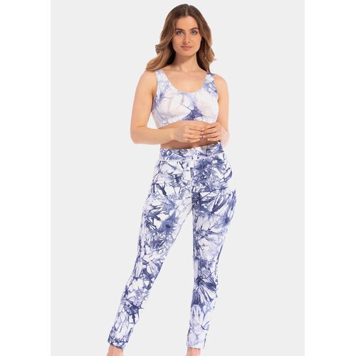 Magic Bodyfashion Tie-Dye Legging Tie-Dye Blue S