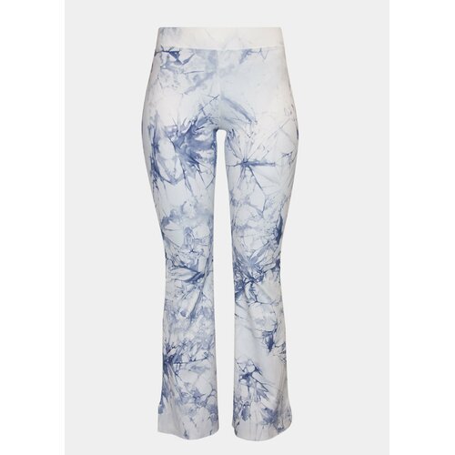 Magic Bodyfashion Tie-Dye Flared Pants Tie-Dye Blue S