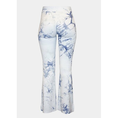 Magic Bodyfashion Tie-Dye Flared Pants Tie-Dye Blue S